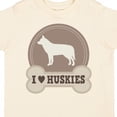 thumbnail image 4 of Inktastic Husky Dog Gift I Love Huskies Boys or Girls Toddler T-Shirt, 4 of 5
