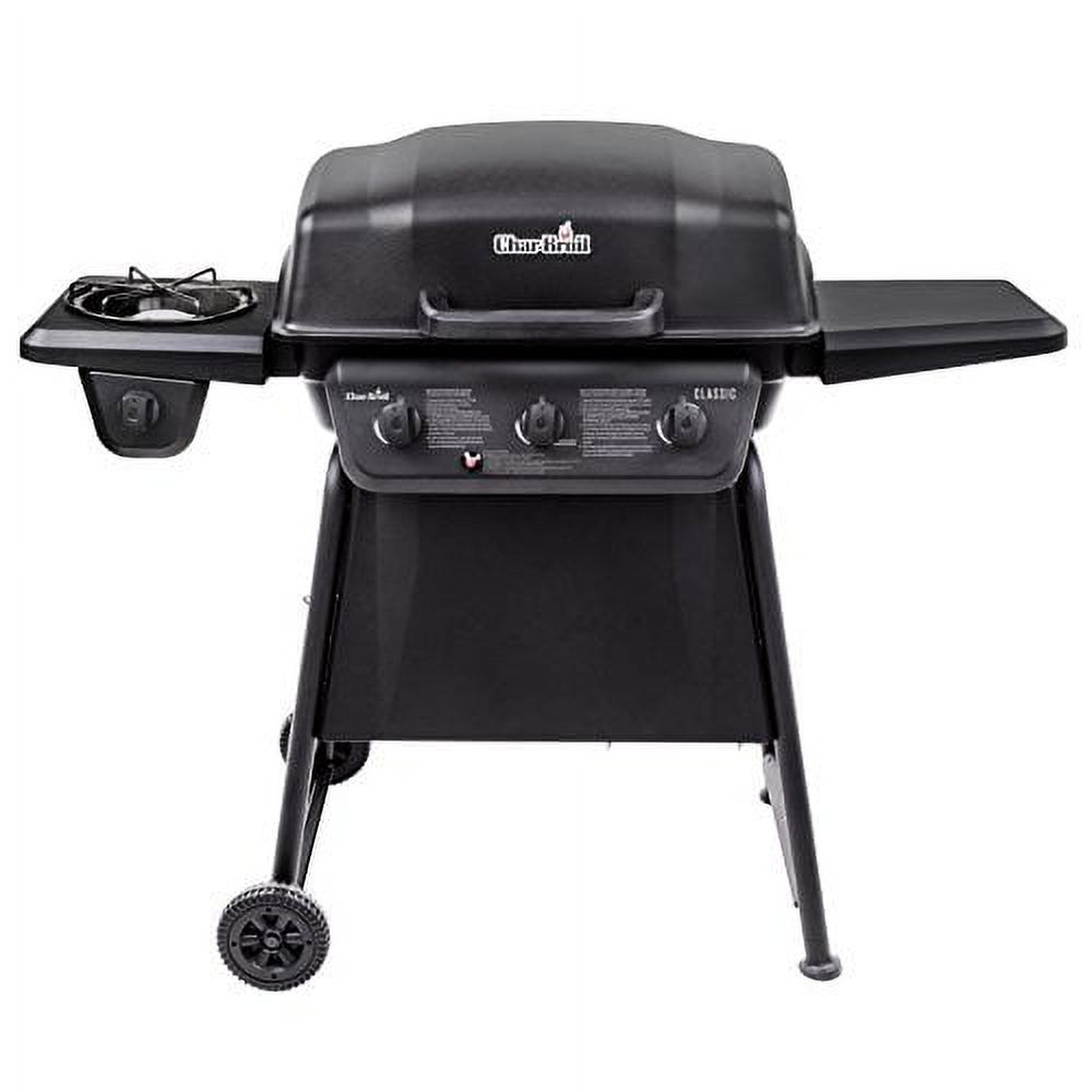 Char-Broil Classic 360 3-Burner Liquid Propane Gas Grill with Side Burner - image 5 of 5