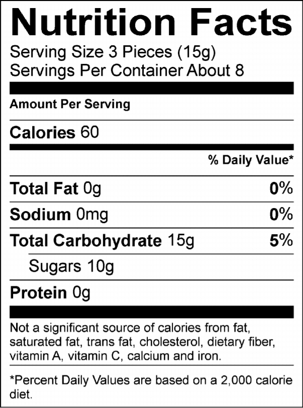 Sathers Starlight Mints, 4.2 Ounce Bag