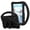 Black, variant on DWaybox Case for onn 7" Gen 5 2026 Model – Shockproof EVA Cover with Handle Stand, Anti-Drop Design -Red