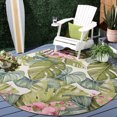 thumbnail image 1 of SAFAVIEH Barbados Evan Botanical Indoor/Outdoor Area Rug, 1 of 9
