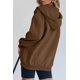thumbnail image 3 of Sudadera con Capucha y Cierre PRETTYGARDEN 2025 Marrón Talla M, 3 of 8