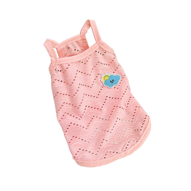 Yhmxh Bedding Summer Ice Silk Vests For Small And Medium Sized Dogs And Cats To Go Out Sun Protection Dog Clothes Pet Clothes Skin-friendly Throw Blanket Machine Washable Microfiber Bed Sheet Set