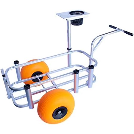 Fish N Mate Angler's 303 Jr Fishing Cart with Poly Wheels