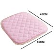 thumbnail image 2 of Cojín de asiento suave antideslizante, cojín de silla extraíble lavable, cojín para silla de cocina con lazos, 2 of 5