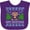 Purple, variant on Inktastic Happy Chrismukkah Sweater Style with Menorah and Trees Boys or Girls Baby Bib
