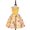 Yellow, variant on Zpanxa Baby Girls One Shoulder Dress, Toddler Girls Princess Dress, Little Girls Party Wedding Formal Dress, Rose Print Kids Pageant Flower Girl Sleeveless Dress Pink (2-3 Years)