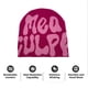 thumbnail image 3 of Gorro de lana de punto Y2K, gorro de jacquard con letras, gorro de hip-hop con letras, gorro de marea, gorro sin visera con letras huecas para hombre y mujer, gorro de punto, 3 of 5