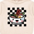 thumbnail image 3 of Inktastic Ramen Lover Checkered Toddler Hoodie, 3 of 4