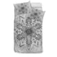 thumbnail image 1 of Elementos de Geometría Sagrada - Blanco | Juego de cama | Mandalazed, 1 of 4