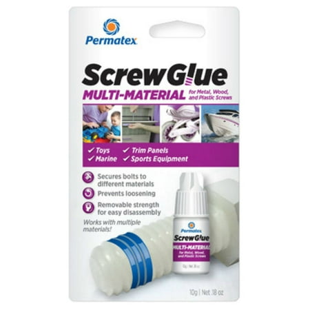 

Permatex 28207 ScrewGlue Multi-Material Gel 5-Gram
