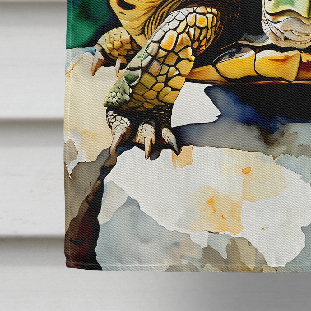 Turtles Tortoises House Flag 28 in x 40 in