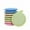 Green, variant on WEIWEIGG Double-Sided Round Dish Sponge, Thickened & Reusable Cleaning Sponges for Pots, Pans, Dishes, Easy Grip, Non-Scratch, Multi-Surface Clean, Kitchen Cleaning Essentials, 4.7 Inch