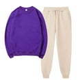 thumbnail image 2 of Besolor 2 Piece Outfits for Women Tracksuits Casual Crewneck Pullover Sweatshirt and Joggers Pants Workout Sets Sweatsuits, 2 of 5