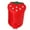 Red, variant on Red Strawberry Trash Can, Trash Can Large Capacity Good Weight Capacity Exquisite Shape Convenient High Durability Decorative Plastic Strawberry Style Waste Basket Garbage Container Home, a Trash Can