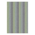 thumbnail image 1 of Mainstays Kids Indoor Blue and Green Striped Machine Tufted Accent Rug, 28.8" x 45", Machine Washable, Non-Skid Backing, 1 of 5