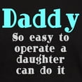 thumbnail image 3 of CafePress - Daddy So Easy To Operate Dark T Shirt - Men's Classic Graphic Cotton T-Shirt, 3 of 4