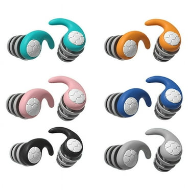 6Pair Waterproof EarPlugs for Sleeping, Noise Canceling Earplugs L