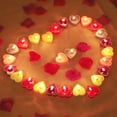 thumbnail image 4 of HHBEAUTY 9 Pack Heart Candles, Small Smokeless Red Heart-Shaped Tea Light Candles for Birthdays, Marriage Proposals, Dinners, Valentine's Day, Christmas, 4 of 8