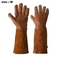 thumbnail image 2 of Guantes de jardinería Guantes de protección de antebrazo largos y resistentes a puñaladas con ribete de rosas, guantes de trabajo para jardín Adepaton CPB-US-DYP679-1, 2 of 5