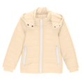 thumbnail image 4 of Abrigo de invierno cálido con capucha para niños, chaqueta ligera y gruesa acolchada de algodón, abrigo para niños, 4 of 9