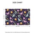 thumbnail image 4 of Placemats Set Of 4 / 6, Lavender Flowers Butterfly Placemats For Dining Table Indoor/Outdoors Heat Resistant Washable Placemats 18" X 12", 4 of 8
