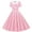 Pink, variant on lnmuld Girls Polka Dot Dress Short Sleeve Swing Dress for Casual and Party Wear Size:9-10 Years