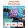 thumbnail image 4 of Aquarium Powerhead Wave Maker 10W 24V DC with Controller – Strong Magnetic Mount for Fish Tank, 4 of 11