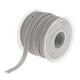 thumbnail image 2 of Rollo de cinta de terciopelo de 20 yardas y 10 mm de ancho para costura, decoración y manualidades. gris, 2 of 7