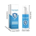 thumbnail image 3 of Ingredientes suaves, limpian las manchas de los dientes, eliminan los olores y refrescan el enjuague bucal. Enjuague bucal de 60 ml., 3 of 9