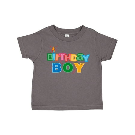 

Inktastic Birthday Boy Letters Gift Toddler Boy Girl T-Shirt