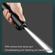 Teissuly Clearance High Pressure Shower Head, Filter Filtration Turbo Vortex Water Saving 5 Mode Function Spray Turbocharged Hydro Jet Handheld Showerheads for Dry Skin & Hair (Black)