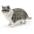 thumbnail image 1 of Estatua de gato modelo Kitty Figuras Juguete de aprendizaje Juguete Decoración Figura de animal de PVC de dibujos animados Modelo realista para la, 1 of 8