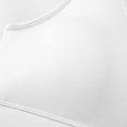 thumbnail image 4 of Besolor Sports Bras for Women High Support Crop Tank Tops Comfortable Workout Exercise Yoga Bra White, 4 of 7