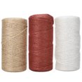 thumbnail image 1 of Packing Jute Rope,3Pcs Jute Rope White Jute Rope Hand Made Thick Rope Effortless Installation, 1 of 14