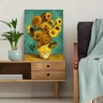 thumbnail image 5 of Vincent Van Gogh Sunflowers Canvas Wall Art, Home Decor for Living Room Bedroom Kitchen Entryway Hallway, 5 of 8