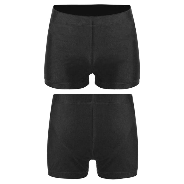 CHICTRY Shorts de Sport Extensibles pour Garçons, Couche de Base pour Course, Gym, Natation, Noir 8