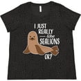 thumbnail image 3 of Inktastic I Just Really Like Sea Lions Ok Women's Plus Size T-Shirt, 3 of 5