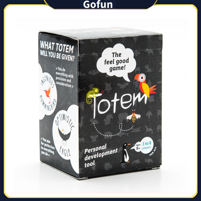 Juego de terapia Totem Autoestima y unión familiar a partir de 8 años