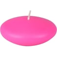 thumbnail image 1 of Zest Candle 12-Piece Floating Candles, 3-Inch, Hot Pink, 1 of 7