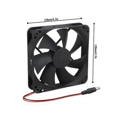 thumbnail image 4 of 3X 20W Solar Air Extractor 6 Inch Mini Ventilator Solar Panel Powered Fan for Dog Chicken House Greenhouse, 4 of 7