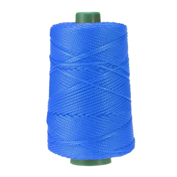 Uxcell Polyester Macrame Cord, 3mm x 219 Yards Polypropylene Cords for DIY Crafts - (Blue)