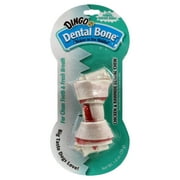 Dingo Dental Bone Small Chicken & Rawhide Chew Dog Treats, 4 "