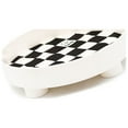 thumbnail image 2 of Jewelry Tray, Plastic Round Storage Tray, Round Container Tray, Plate Container Tray, Storage Plate, Trinket Dish, Room Decor with Checkerboard Design for, 2 of 8