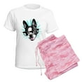 thumbnail image 6 of CafePress - Cute! Hipster Boston Terrier Pajamas - Women's Short Sleeve Print T-Shirt and Pants Light Cotton Pajama Set, 6 of 7