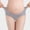 Gray, variant on BFHHYA Women's Cotton Maternity Plus Size Underwear Pregnancy Low-Waist Panties Soild Color Support Underpants for Prenatal Woman