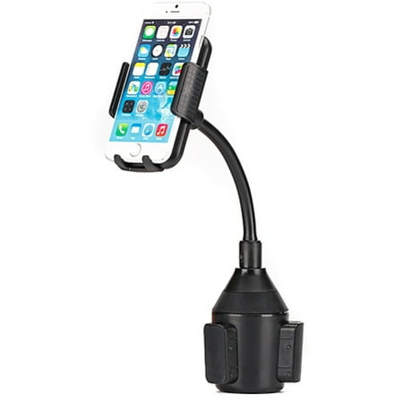 Xd Mod 2 Accessories Premium Car Cup Holder Phone Mount Stand Swivel Dock Gooseneck G9W Compatible With Kyocera DuraForce XD Pro 2 - LG Aristo, Q6, K30, X Venture Power, Q7 Plus, Premier LTE, Tribute HD, Charge ()