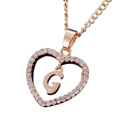 DESIGNICE Initial Necklaces for Women,Personalized Elegant Gold Initial Necklace,Minimalist Dainty Necklace for Everyday Wear,Customizable Initial Necklace for Unique Self-Expression,G