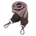 thumbnail image 1 of Bolso de mano de lona para mujer, asa de correa desmontable, bolso de hombro de repuesto DIY Rosa + café jinwen Reemplazo de correa de bolso ancho, 1 of 8