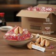 thumbnail image 2 of Wings Biscuits Porte-Bonheur, Emballés Individuellement, 400/caisse – Biscuits Classiques et Croustillants avec Messages, Parfaits pour Restaurants et Événements, 2 of 8